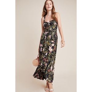 Anthropologie Gabriella Ruffled Maxi Dress
